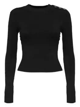 Свитер с пуговицами Marciano, черный