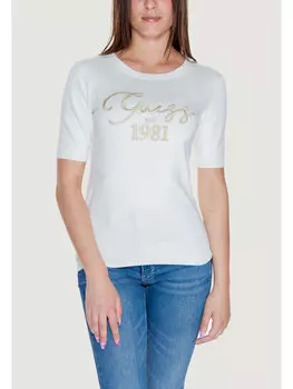 Свитер с рубашкой Guess, белый