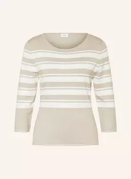 Свитер с рукавами 3/4 S.Oliver Black Label, бежевый