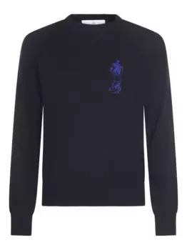 Свитер с рукавами реглан Vivienne Westwood, черный