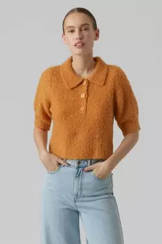 Свитер с рукавами средней длины Vero Moda, желтый