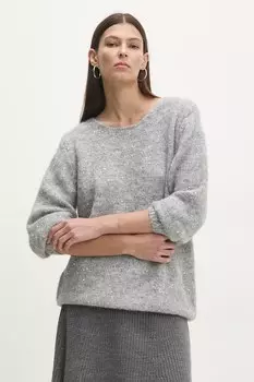 Свитер с шерстью Answear.Lab, серый