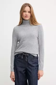 Свитер с шерстью Barbour, серый