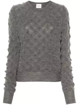 Свитер с шипами Alysi, серый