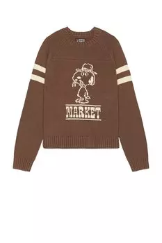 Свитер с шипами x peanuts Market, коричневый