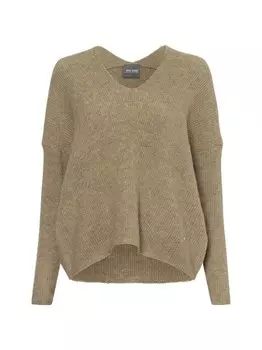 Свитер с содержанием альпаки ммтора Mos Mosh, зеленый