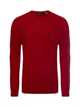 Свитер с содержанием кашемира Polo Ralph Lauren, красный