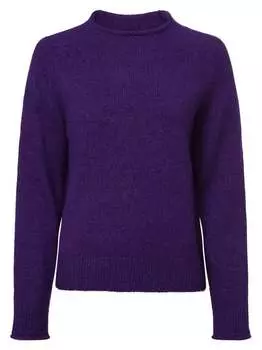 Свитер с содержанием шерсти альпаки c_fesperana Boss Orange, фиолетовый