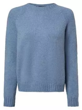 Свитер с содержанием шерсти альпаки гьяччи Weekend Max Mara, синий