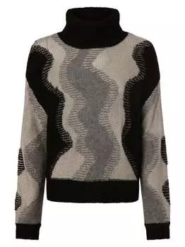 Свитер с содержанием шерсти альпаки Taifun, черный