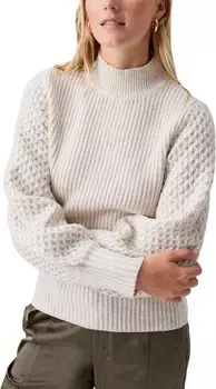 Свитер с сотовыми рукавами Sanctuary, цвет Toasted Marshmallow