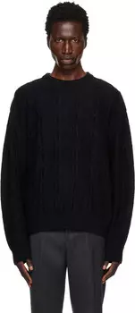 Свитер с ткаными деталями WOOYOUNGMI