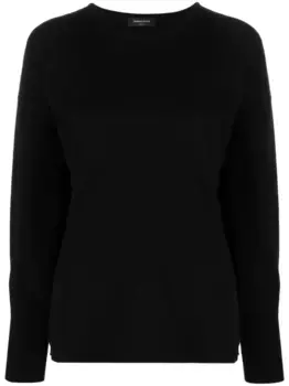 Свитер с узкими манжетами Fabiana Filippi, черный