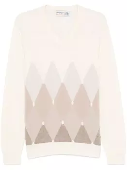 Свитер с V-образным вырезом Ballantyne, нейтральный цвет