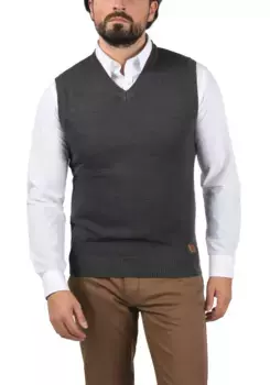 Свитер с V-образным вырезом "BLEND BHLarsson", цвет Charcoal