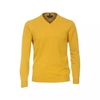 Свитер с v-образным вырезом CASAMODA Sweater, цвет mustard