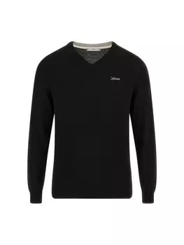 Свитер с v-образным вырезом GUESS Sweater, черный