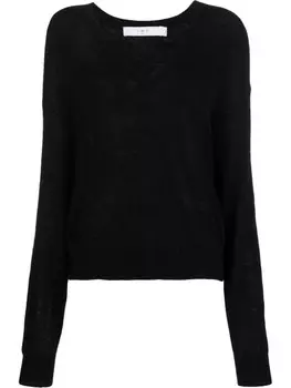 Свитер с V-образным вырезом IRO, черный