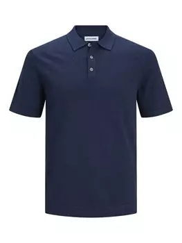 Свитер с v-образным вырезом JACK & JONES Sweater JJEmil, темно-синий