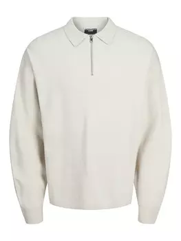 Свитер с v-образным вырезом JACK & JONES Sweater JCORzker, светло-серый