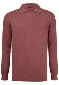 Свитер с v-образным вырезом Jimmy Sanders Sweater, темно-розовый