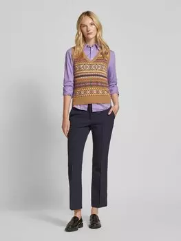 Свитер с V-образным вырезом Lauren Ralph Lauren, коричневый