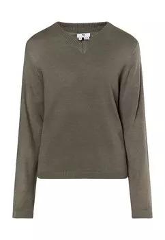 Свитер с v-образным вырезом MO Sweater Reiswood, серый