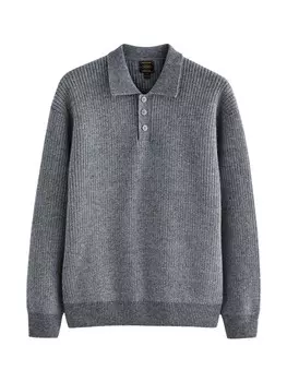 Свитер с v-образным вырезом Next Sweater, серый