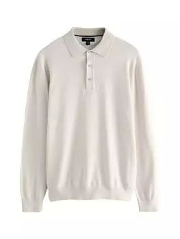 Свитер с v-образным вырезом Next Sweater, белый