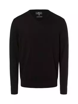 Свитер с v-образным вырезом Nils Sundstrm Sweater, черный