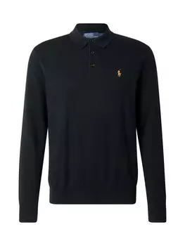 Свитер с v-образным вырезом Polo Ralph Lauren Sweater, черный