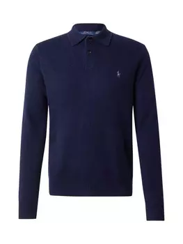 Свитер с v-образным вырезом Polo Ralph Lauren Sweater, темно-синий