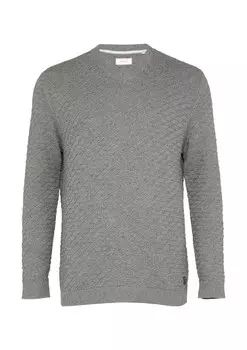 Свитер с v-образным вырезом s.Oliver Sweater, пятнистый серый