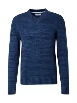 Свитер с v-образным вырезом s.Oliver Sweater, темно-синий