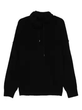 Свитер с воротником-хомутом Isabel Benenato, черный