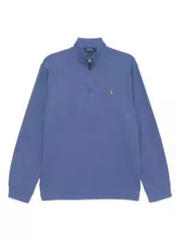Свитер с воротником на молнии POLO RALPH LAUREN, синий