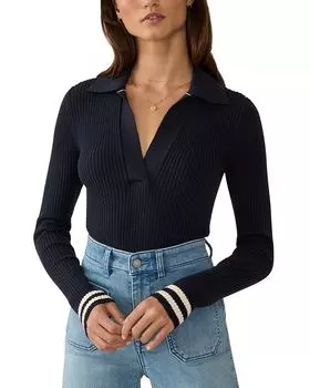 Свитер с воротником Shiloh Faherty, синий