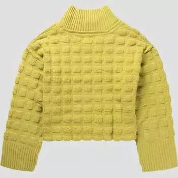 Свитер с воротником-стойкой Care FP Soul Searcher — женский Free People, цвет Citronelle Heather