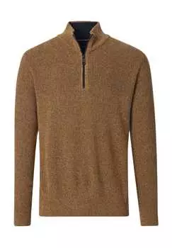 Свитер с воротником-стойкой Casamoda, желтый