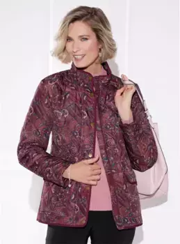 Свитер с воротником стойкой Classic Basics "Пуловер", цвет Hortensie