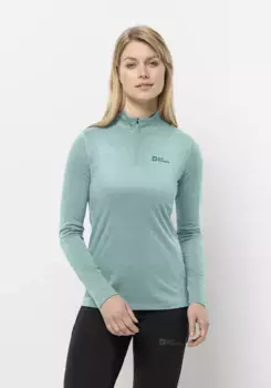 Свитер с воротником стойкой Jack Wolfskin "SKY THERMAL HZ W", цвет Sea-Foam
