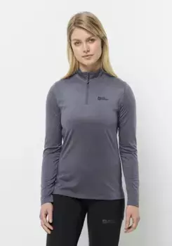 Свитер с воротником стойкой Jack Wolfskin "SKY THERMAL HZ W", цвет Dolphin