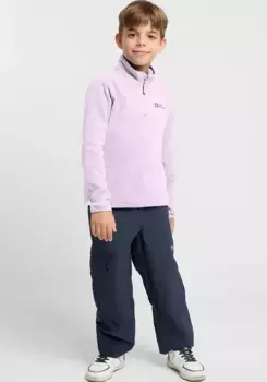 Свитер с воротником стойкой Jack Wolfskin "TAUNUS HALFZIP K", цвет Pale-Lavendar