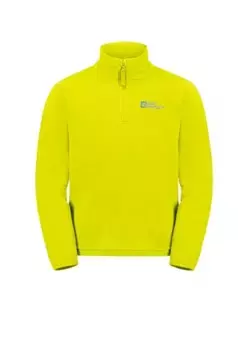 Свитер с воротником-стойкой Jack Wolfskin, удобная регулировка температуры, цвет Firefly