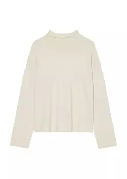 Свитер с воротником стойкой Marc O'Polo, бежевый