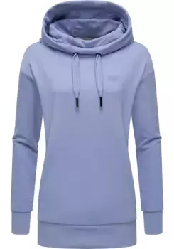 Свитер с воротником-стойкой Ragwear "Йодис", модная толстовка с высоким воротником, синий