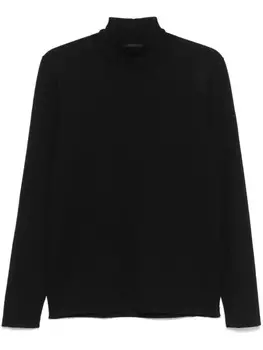 Свитер с воротником-стойкой Transit, черный