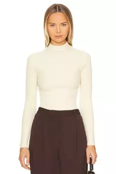 Свитер с воротником-стойкой x-revolve ranae House Of Harlow 1960, белый