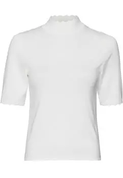 Свитер с воротником стойкой Zero, белый