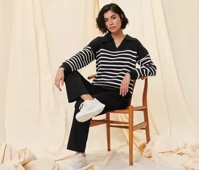 Свитер с воротником Tchibo